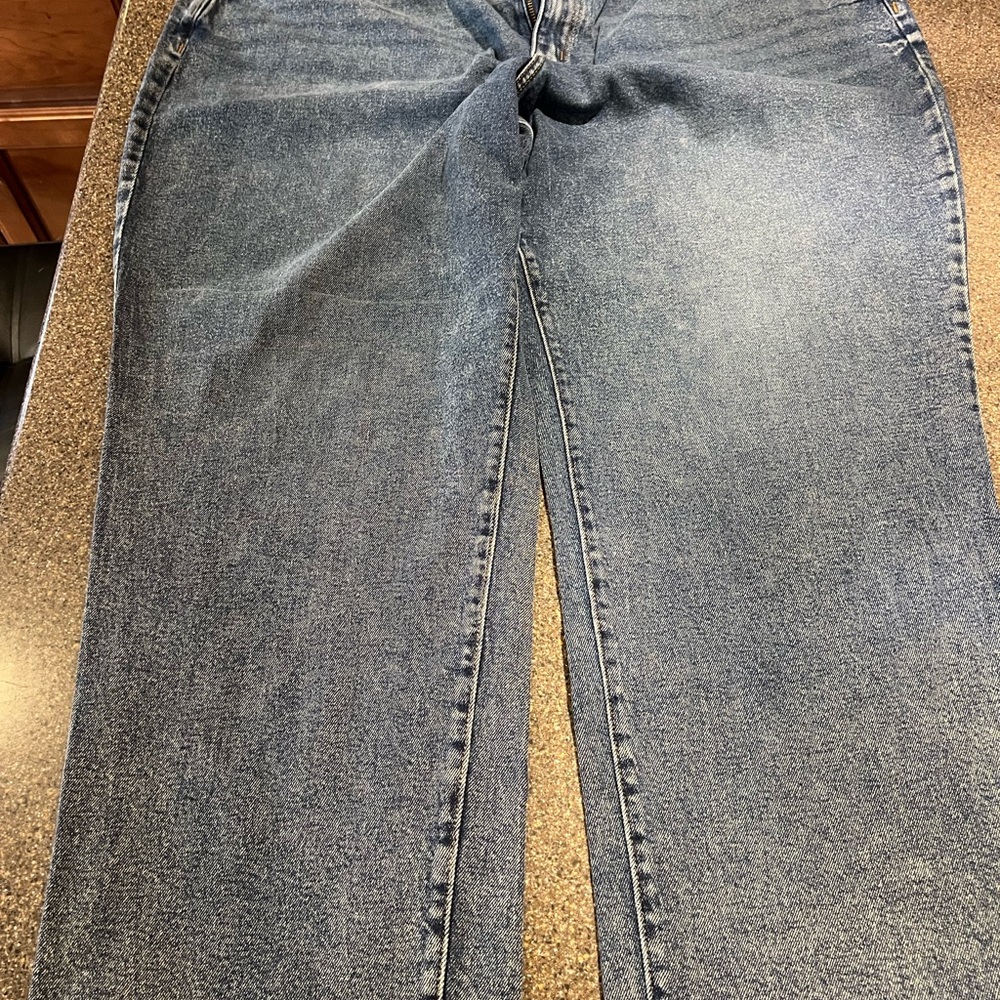 Lane Bryant Blue Straight Leg Jeans Versatile Denim